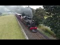 Drone Footage of the GVR's Steam Train Experience