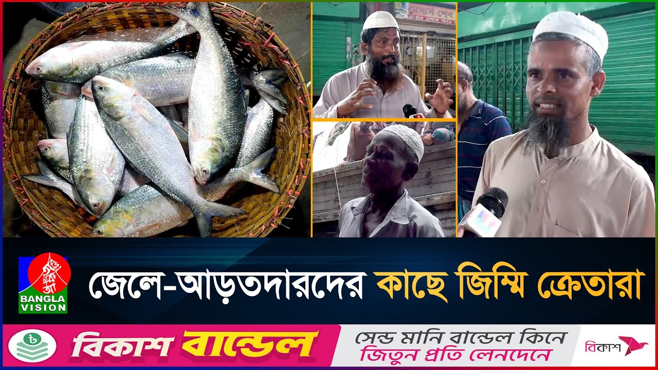 ইলিশের দাম রেকর্ড ছুয়েছে, মূল্য নির্ধারণের দাবি I Fish I Hilsha Fish I Hilsha Bazar Price I Barishal