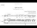 Aprs un reve faur in c minor for voice and piano play alongkaraokepiano accompaniment