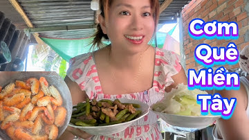 Làm Tôm Khô Bằng Tôm Càng Xanh || Seri Mâm Cơm Nhà