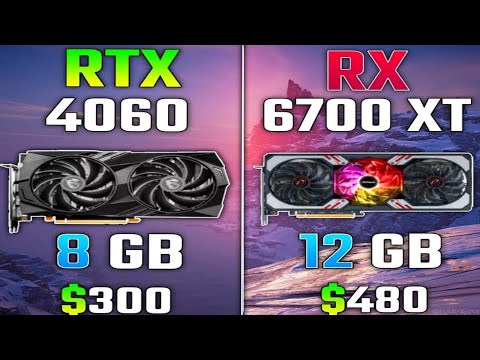 RX 6700 XT vs RTX 4060 в 2024  Что лучше?