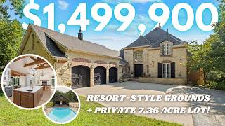 Luxury Estate on 7.36 Acres in Nixa 😍 DREAM Kitchen, Theater Room, Koi Pond! Luxury Estate on 7.36 Acres in Nixa 😍 DREAM Kitchen, Theater Room, Koi Pond!