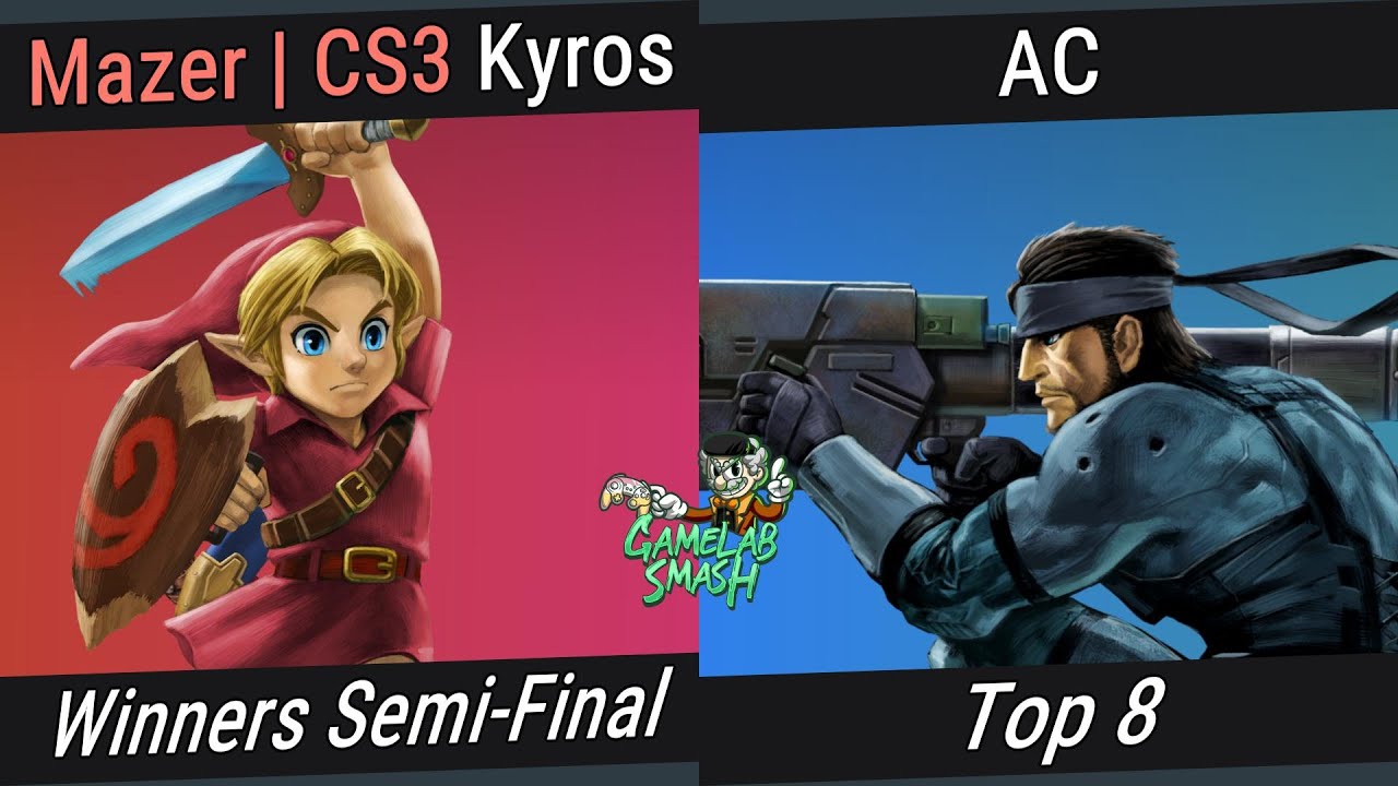 GameLab-Smash #81 AC (Snake) Vs Kyros (Young Link) - YouTube