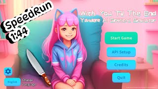 Yandere AI Girlfriend Simulator (Speedrun) | Fastest Escape screenshot 3