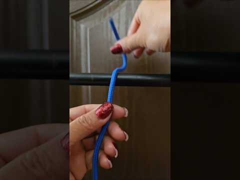 A Way To Tie A Knot With One Simple Movement