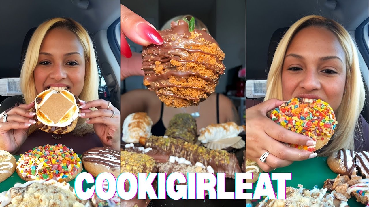 ASMR EATING TikToks 🍔🧀|| ASMR EATING Compilation - YouTube