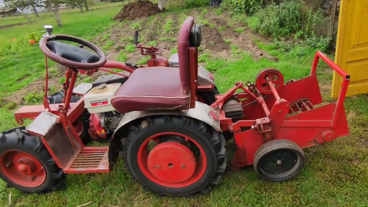 Уборка картошки самодельной КОПАЛКОЙ на МБ МТЗ с передним адаптером.