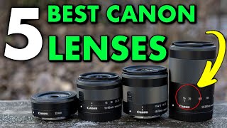 Top 5 Lenses For The Canon M6 & M50 Mark II 2023