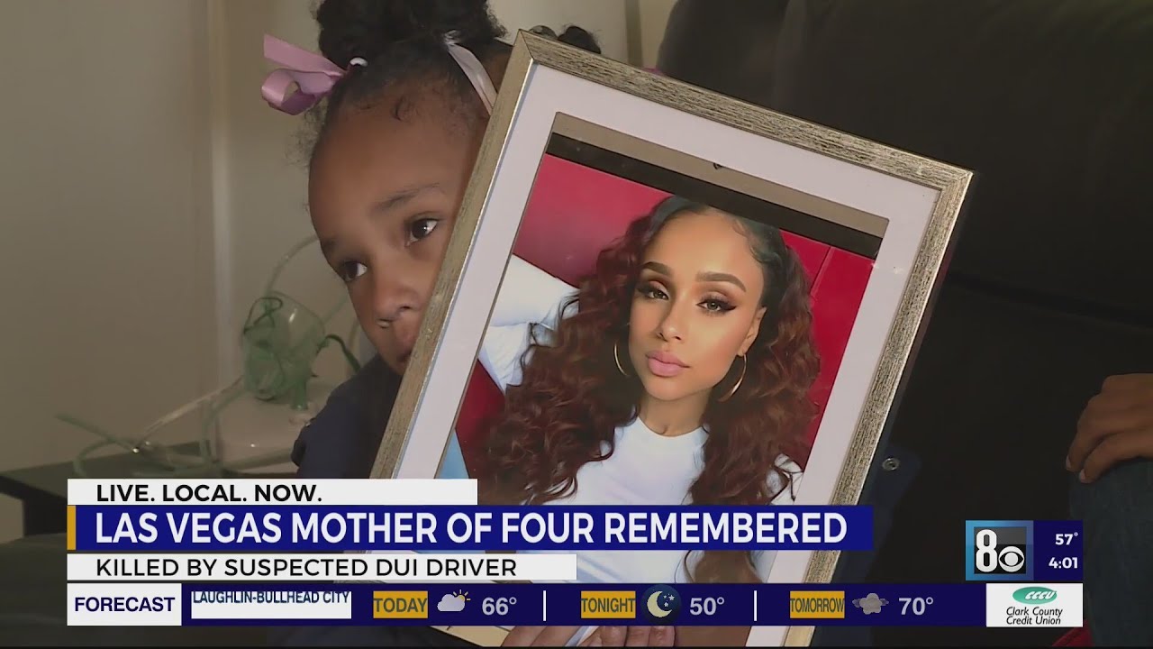 Las Vegas mother of 4 killed in suspected DUI crash - YouTube