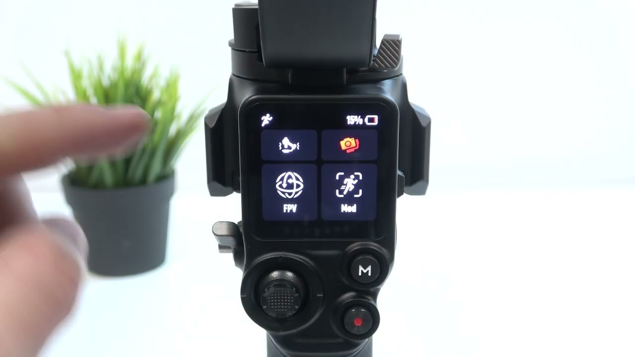 Как изменить плавность джойстика на DJI RS 3