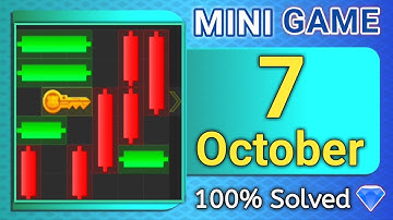 Hamster Kombat Mini-Game 7th October (100% Puzzle Solved)