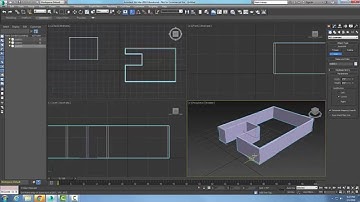 3ds Max  04-11 Creating a Wall