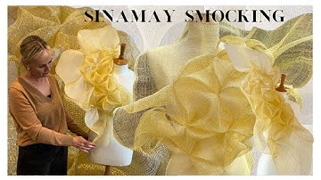 SINAMAY SMOCKING | Fabric Manipulation | Sculptural Smocking | Didsbury Art Studio