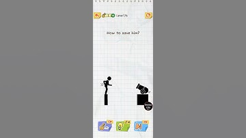 Draw 2 save level 76 🎮🎮 Draw 2 save: stickman puzzle || gameplay walkthrough Android || mahfuz FIFA