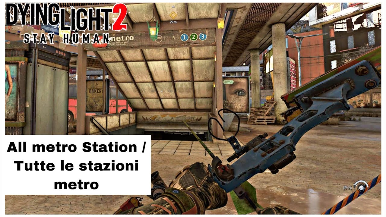 Dying Light 2 All Metro Station Locations / Tutte le stazioni della