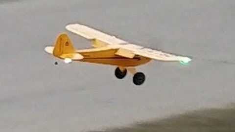 E-flite - J-3 Cub UMX - Flaps LED