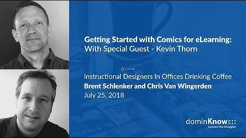 Getting Started With Comics For eLearning: With Special Guest Kevin Thorn - IDIODC Ep#23