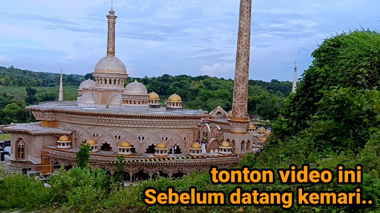 MASJID WISATA BOJONEGORO AMAZING!! Terbaru mengguncang Muslim Jawa muncul Masjid mewah dan Megah.