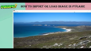 How to import or load an image in pygame (simplest logic)