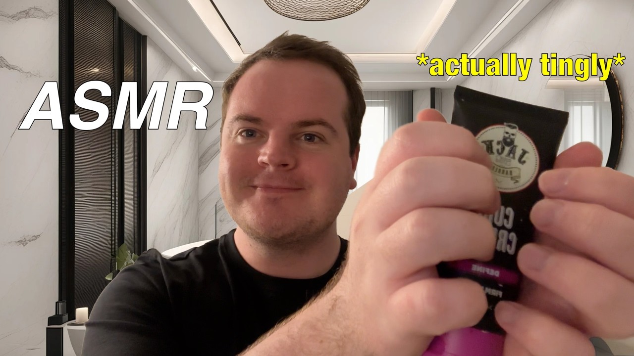 fast & aggressive ASMR in the bathroom *surprisingly tingly*