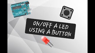 ON/OFF A LED USING PUSH BUTTON