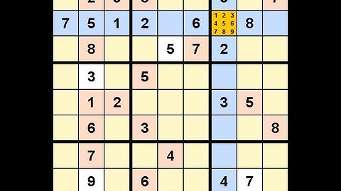 How to Solve New York Times Sudoku Hard July 25, 2021