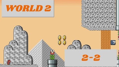 SMBX 1.4.5 The Rescue Original: 2-2 Grey Desert OLD (World 2 🏜️)