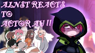 ALIEN STAGE REACTS TO ACTOR AU PART 1 || ALNST || FLASH WARNING 🙏🙏