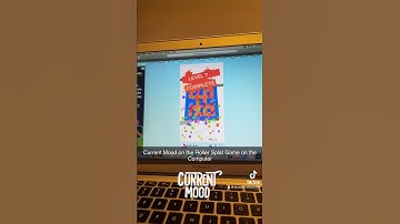 Current Mood on the Roller Splat Game on the Computer