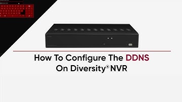 How To Configure the DDNS On Diversity NVR