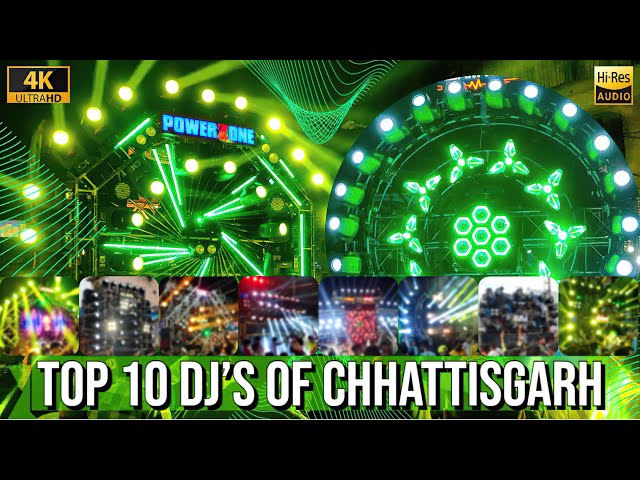 TOP 10 DJS OF CHHATTISGARH 2023 | ULTRA HD SOUND | CG04 LIVE class=