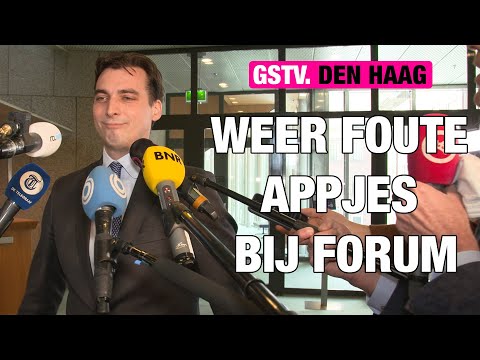 UNCUT - Thierry BAUDET DUIKT op vragen over foute APPJES
