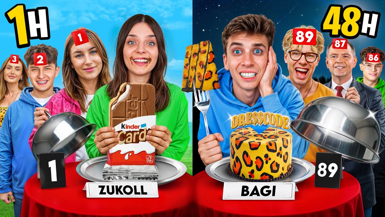 KTO ZJE WIĘCEJ ULUBIONYCH SŁODYCZY 100 INFLUENCERÓW!