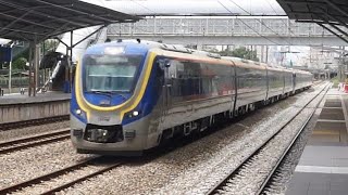 KTMB Class 61 DMU Spotting High Speed Pass By