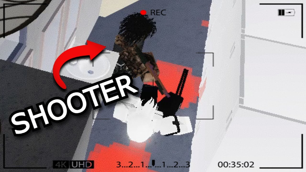 HIDING from the SHOOTER on ROBLOX...