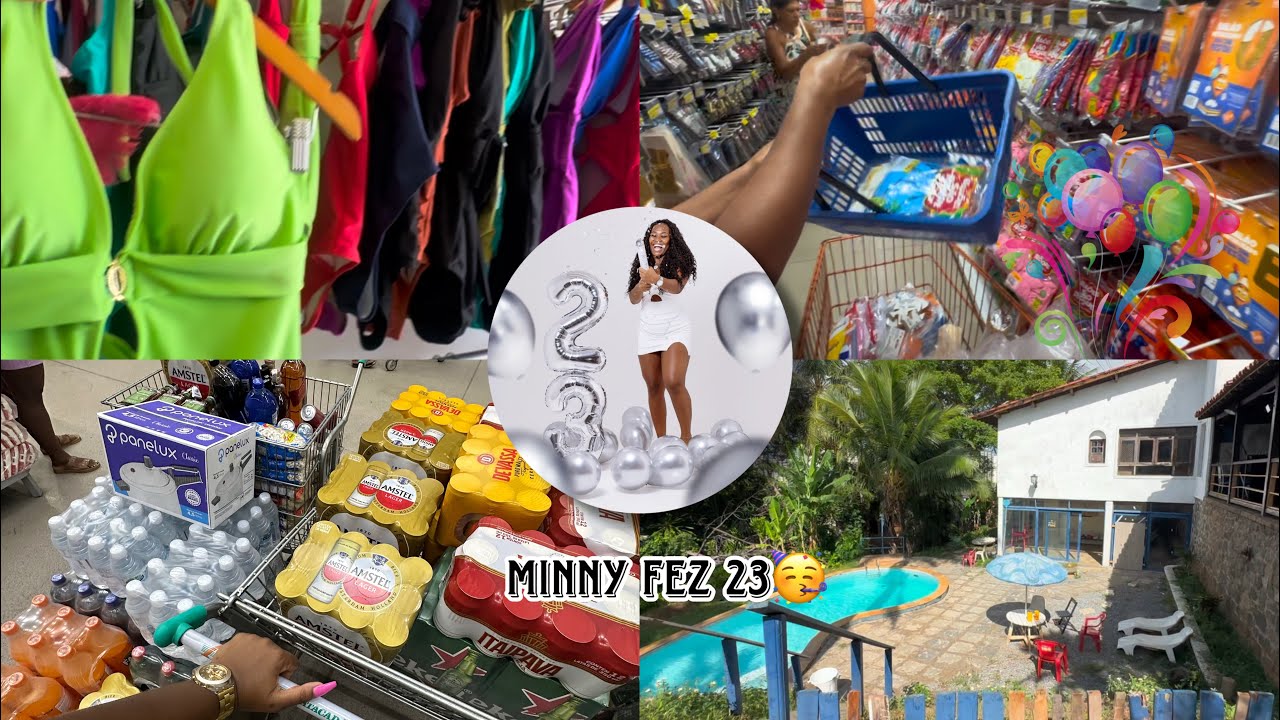 Vlog : Toda arrumação do meu aniversário 🥳🥰 #minnynovamente