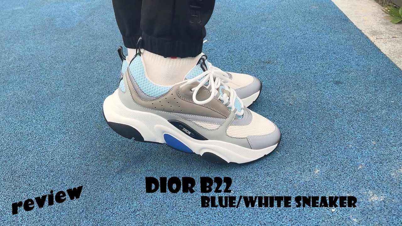 Dior B22 Green Color on feet review 