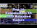 Top 10 Commodore 64 2020 Released Games