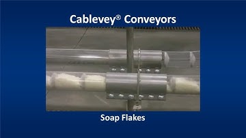 Cablevey® Conveyor -  Soap Flakes Conveying Test