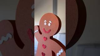 How To Make A Giant Gingerbread Man Diy Christmas Decorations