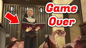 Evil Nun 2 Game Over Scene 💀
