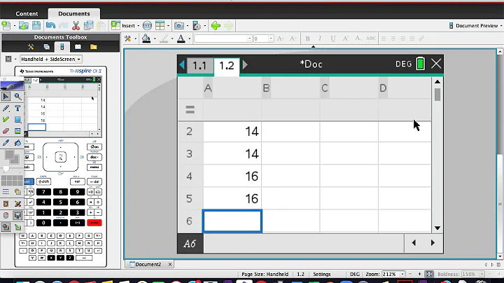 Mean, Median, Mode Ti nspire