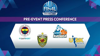 Pre-Event Press Conference: Final 4 of EuroLeague Women 2021