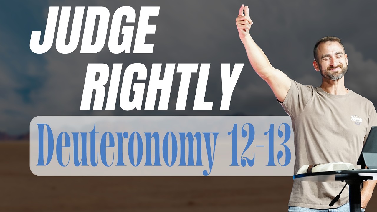 Deuteronomy 12:-13: | "Judge Rightly" | Daniel Fox