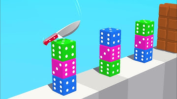 Slice it All! 🔥❤️‍🔥👩‍❤️‍💋‍👩 Very Satisfying And Relaxing ASMR Slicing Game