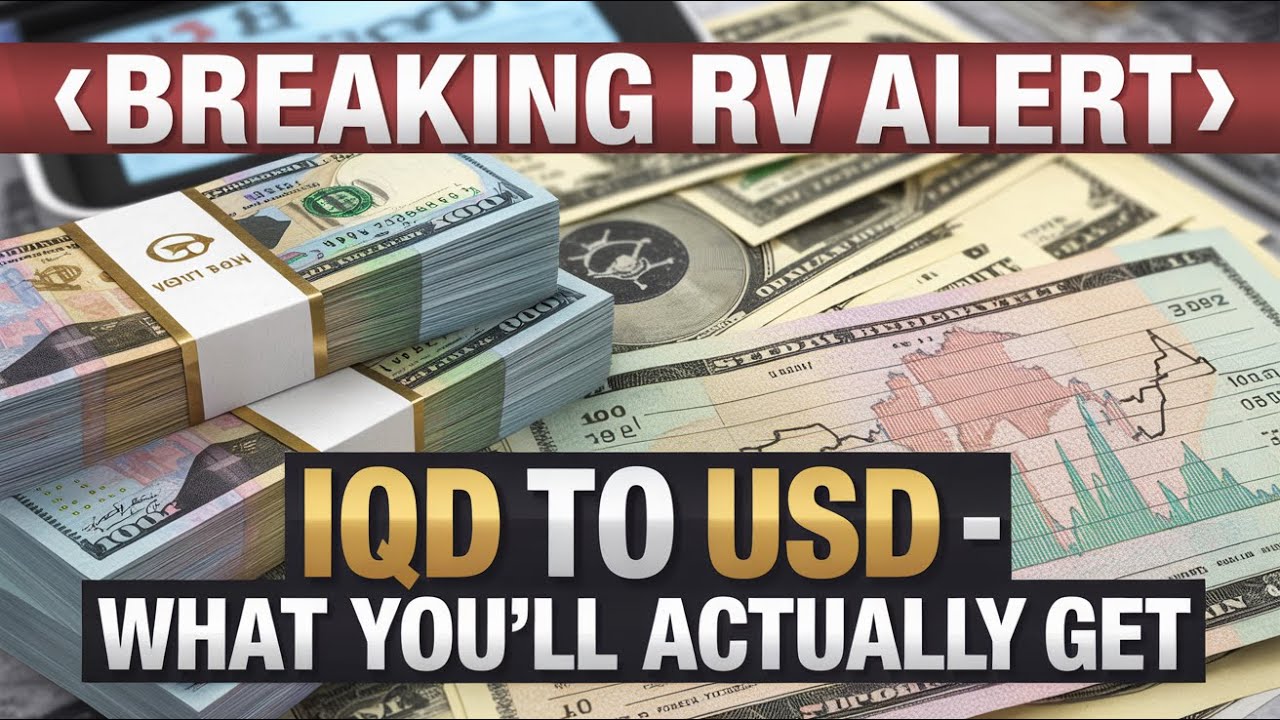 🚨 RV Alert: New IQD to USD Rate Unveiled Here’s What You’ll Actually Take Home 💵📈 | Iraqi Dinar News