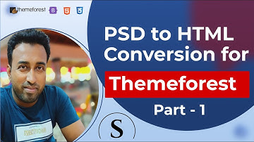PSD to HTML Part -2 - Tutorial in Bangla | HTML and CSS Project | HTML CSS Responsive Website