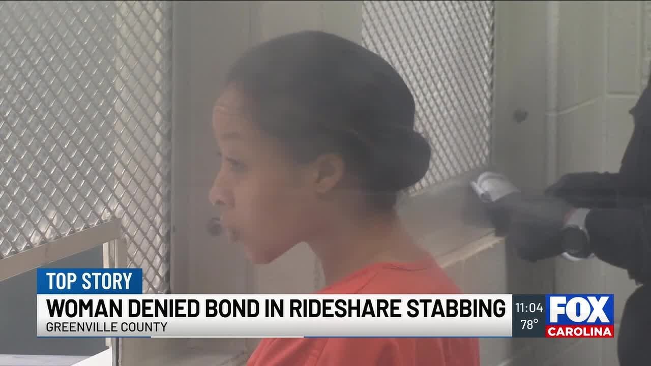 Bond denied for woman accused of stabbing Upstate rideshare driver in ...