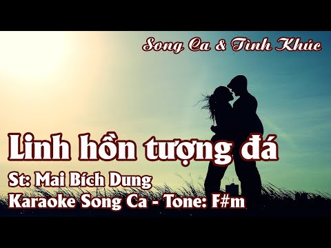 Karaoke Song Ca Linh Hồn Tượng Đá | Song Ca & Tình Khúc