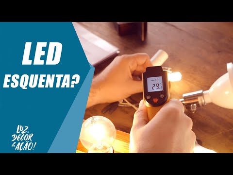 Vídeo: Que tipo de lâmpada esquenta?